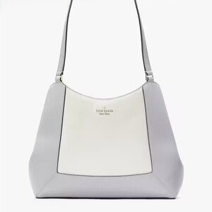 Kate Spade Two-Tone Gray and Cream Bag